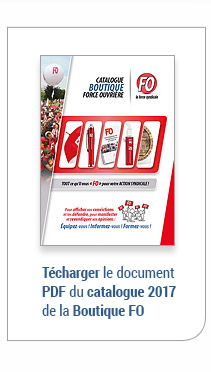 Telecharger le PDF du catalogue Force Ouvrière 2017